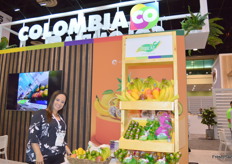 Tropic Kit based in Colombia represented by Lizeth Correa says they supply limes, bananas and mangos directly to supermarkets in the US.